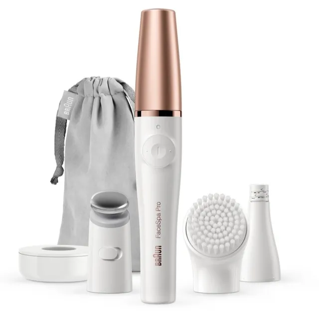 Braun FaceSpa Pro SE911 Kolm-ühes süsteem näo epileerimiseks, puhastamiseks ja naha toniseerimiseks 1 tk