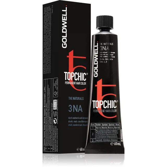 Goldwell Topchic Permanent Hair Color Juuksevärv varjund 3NA 60 ml