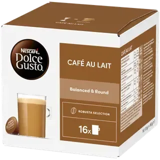 Nescafe kohvikapslid Dolce Gusto Cafe Au Lait 160 g