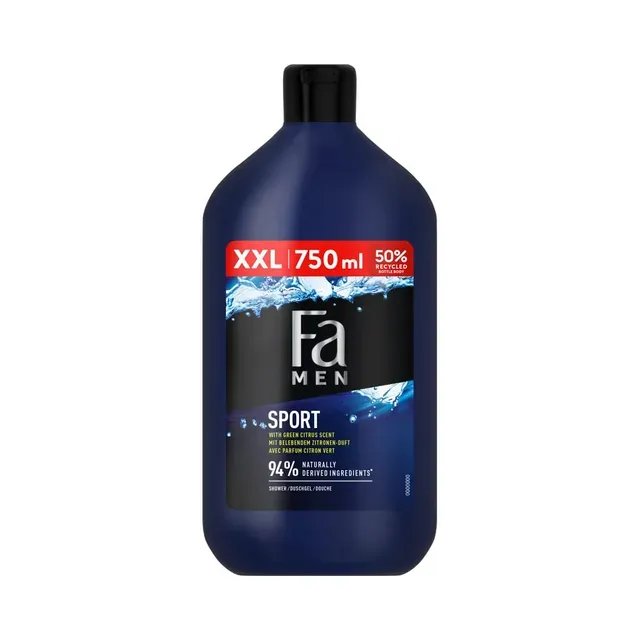 Dušigeel Sport meestele, FA MEN, 750 ml