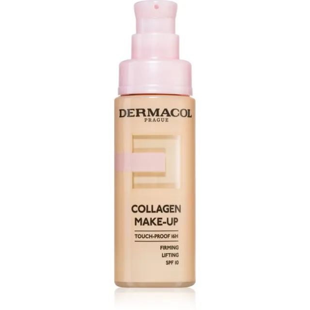 Dermacol Collagen Niisutav ja silendav jumestuskreem varjund 1.0 Pale 20 ml