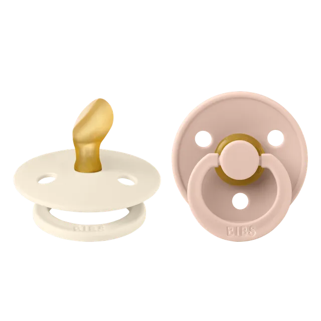 BIBS ANATOMICAL RÕNGASLUTT 0-6 KUUD IVORY/BLUSH N2