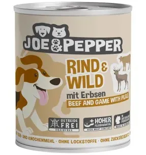 Joe & Pepper konserv koerale, veise- ja ulukilihaga (Mac's)