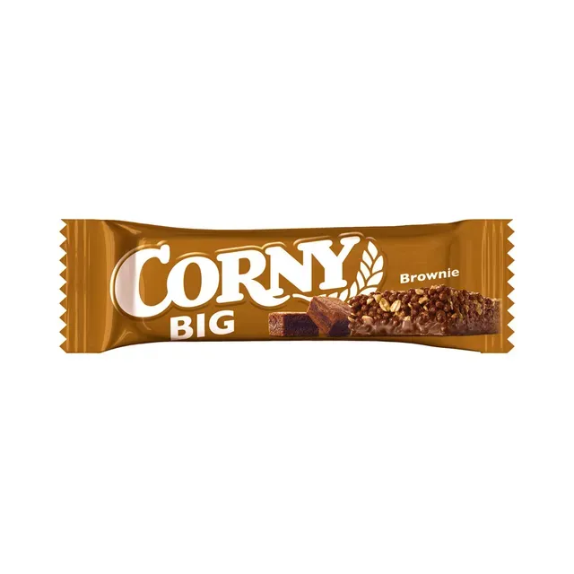Müslibatoon piimašokolaadiga Brownie, CORNY BIG, 50 g