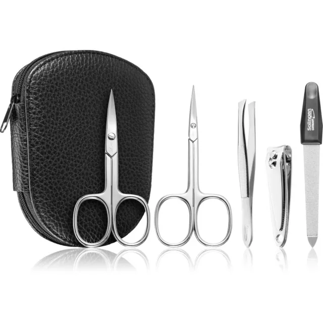 DuKaS Premium Line Solingen 112 Maniküürikomplekt + nahkümbris meestele