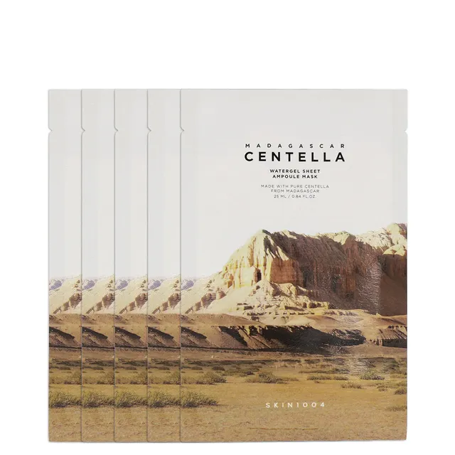 SKIN1004 Madagascar Centella Watergel Ampoule Sheet Mask 5x25ml