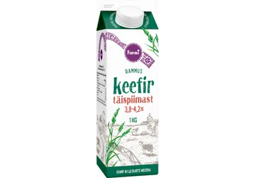 Keefir täispiimast 3,6-4,2%, FARMI, 1 kg
