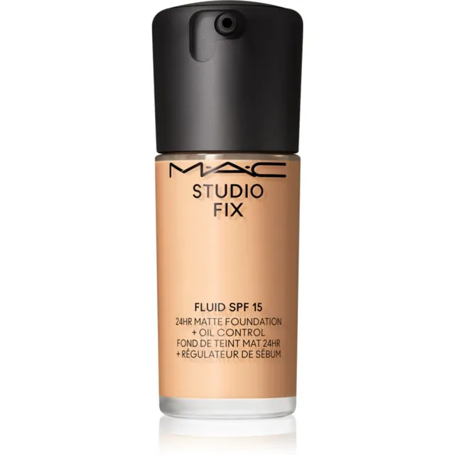 MAC Cosmetics Studio Fix Fluid SPF 15 24HR Matte Foundation + Oil Control Matistav jumestuskreem SPF 15 varjund NC17 30 ml