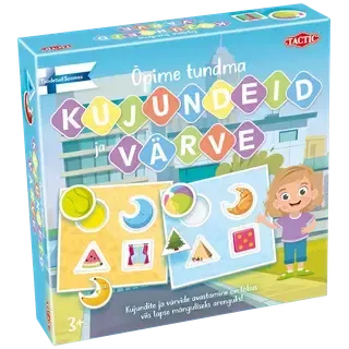 Lauamäng Õpime tundma kujundeid ja värve