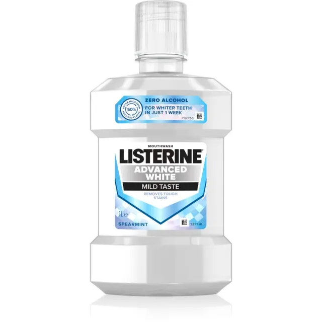 Listerine Advanced White Mild Taste Valgendav suuvesi 1000 ml