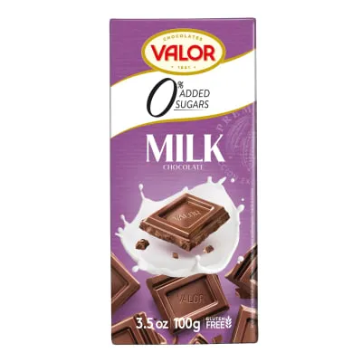 Piimašok. suhkruvaba, gluteenivaba Valor 100g