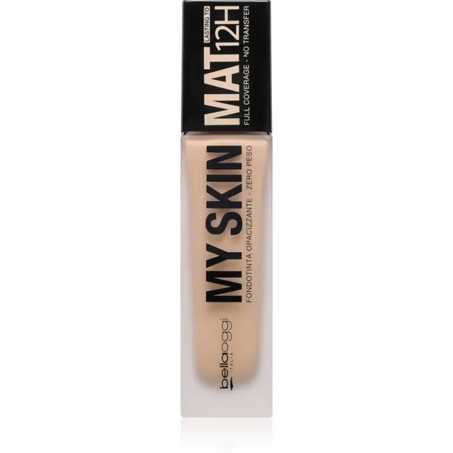 bellaoggi My Skin Mat 12H Kauapüsiv matistav jumestuskreem varjund Neutral Beige 30 ml
