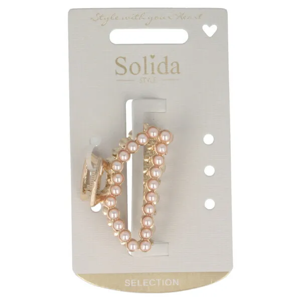 Solida 92308 juukseklamber pärlitega