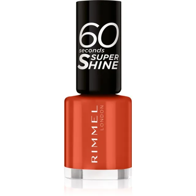 Rimmel 60 Seconds Super Shine Küünelakk varjund 410 Wild Spice 8 ml