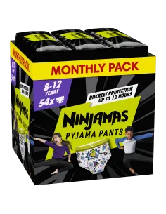 Pampers Ninjamas pidžaamapüksid Space 54 tk (27-43 kg)