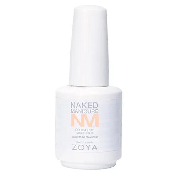 ZOYA Naked Manicure Gelie Cure Soak Off Gel Clear Coat 15ml