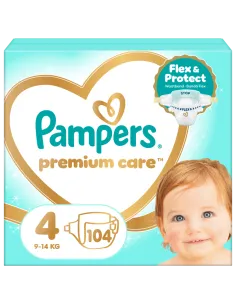 Pampers Premium Care Mähkmed, Suurus 4, 104 Mähet