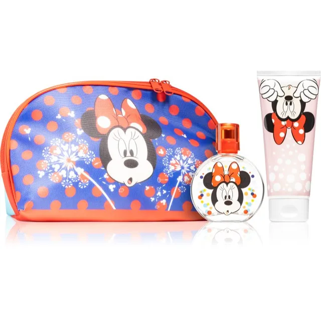 Disney Minnie Toilet Bag Set Kinkekomplekt lastele