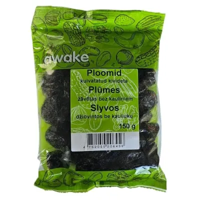 Kuivatatud ploom kivita Awake 150g