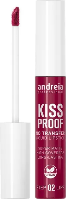 Andreia Makeup Kiss Proof Liquid Lipstick (8mL) Magenta 03