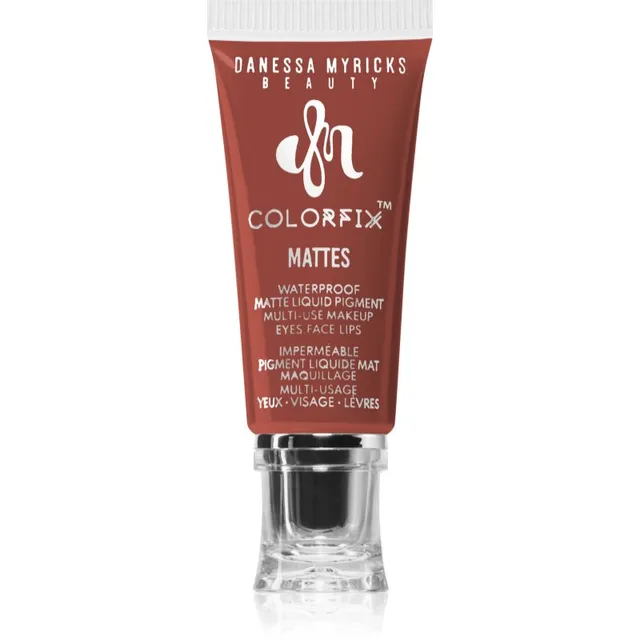 Danessa Myricks Beauty Colorfix Mattes multifunktsionaalne meik silmade, huulte ja näole varjund Chestnut 10 ml