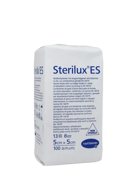 MARLI SALVRÄTIKUD MITTESTER. STERILUX 5X5CM N100