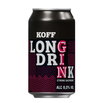 Muu alk.j. Koff Strong Raspberry 8% 0,33l