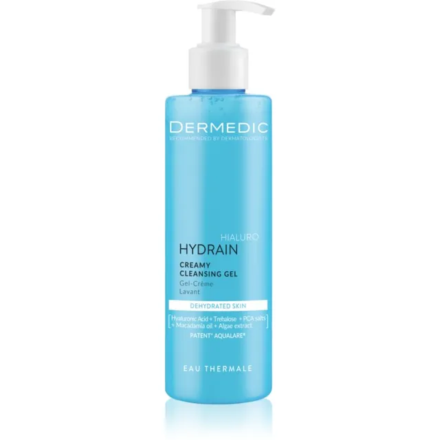 Dermedic Hydrain3 Hialuro Kreemjas puhastusgeel dehüdreeritud kuivale nahale 200 ml