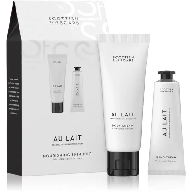 Scottish Fine Soaps Au Lait Kinkekomplekt kätele