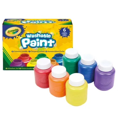 Pestavad värvid Crayola 6tk