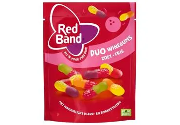 Kummikommid puuvilja maits.RED BAND 215g
