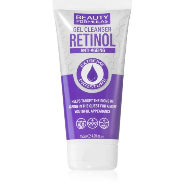 Beauty Formulas Retinol Sügavpuhastav geel kortsudevastase toimega 150 ml