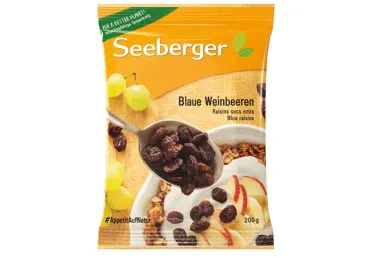 Sinised rosinad SEEBERGER, 200g