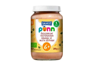 Täisterapud.ban/mustas SALVEST Öko200g6k
