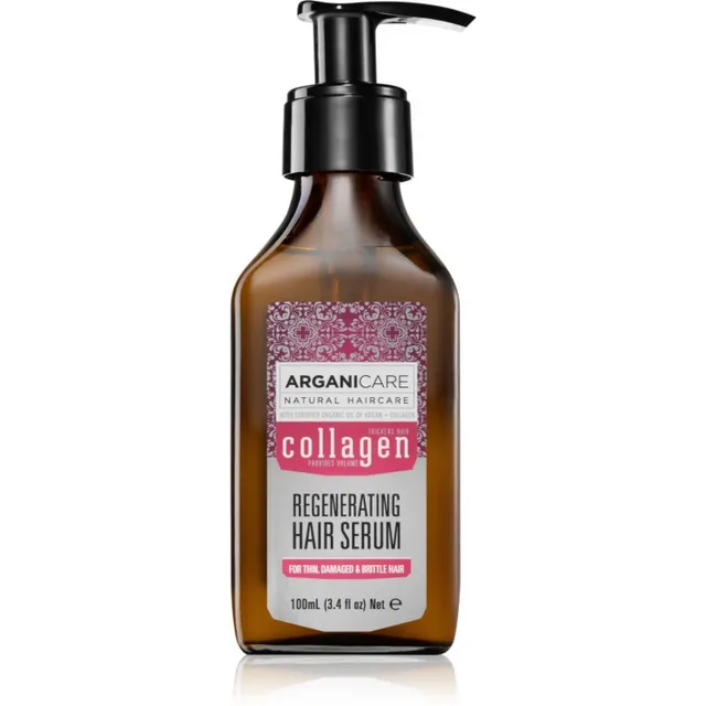 Arganicare Collagen Regenerating Hair Serum Seerum habrastele juustele 100 ml