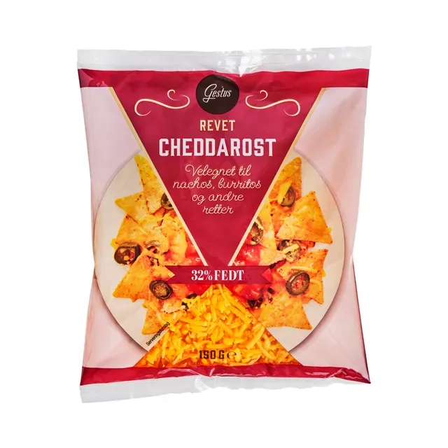 Cheddar juust, riivitud, GESTUS, 150 g