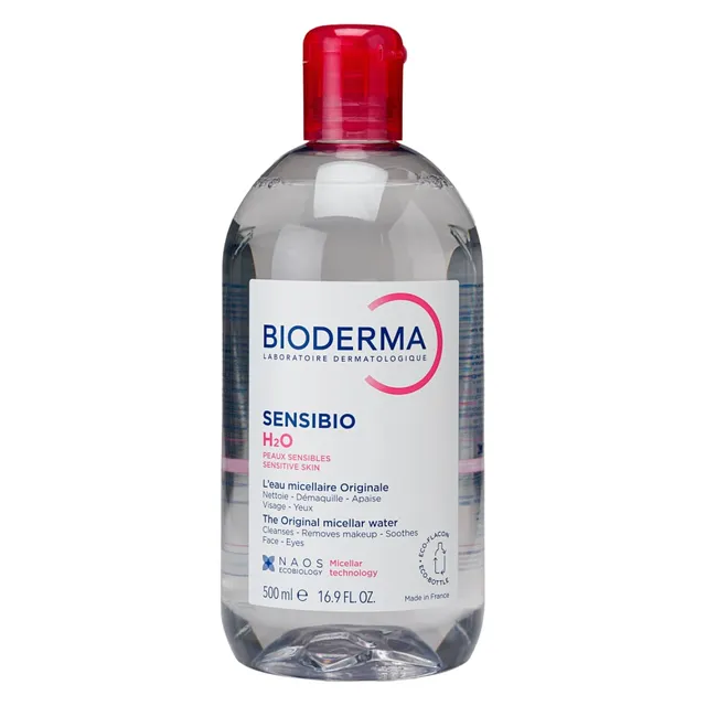 BIODERMA SENSIBIO H2O MITSELLAAR VESI TUNDLIKULE NAHALE 500ML