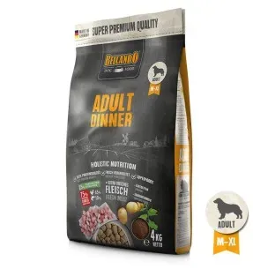 BELCANDO teraviljavaba kuivtoit koerale DINNER, kodulinnulihaga ( ADULT DINNER)
