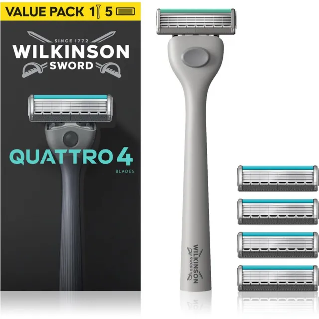 Wilkinson Sword Quattro Pardel + varuterad