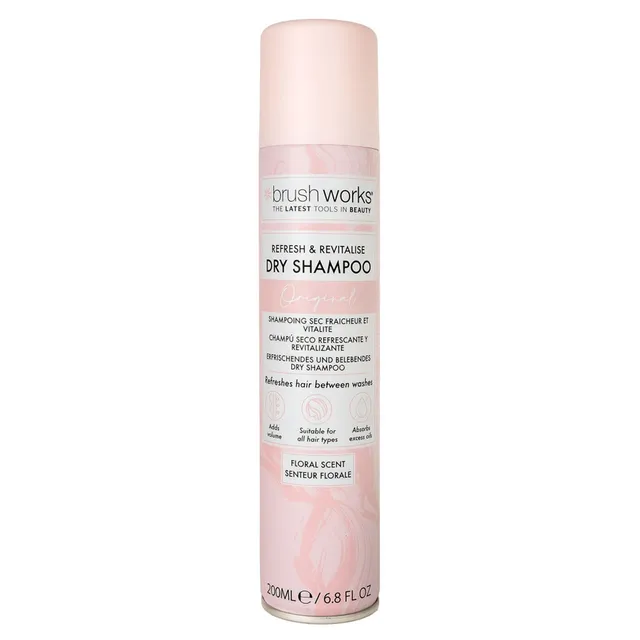 BRUSHWORKS Refresh & Revitalise Dry Shampoo 200ml