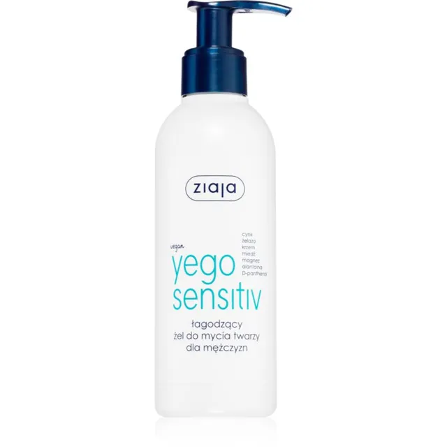 Ziaja Yego Sensitiv Puhastav geel meestele 200 ml