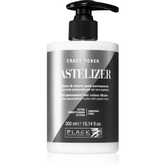 Black Professional Line Crazy Toner värviline tooner Pastelizer 300 ml