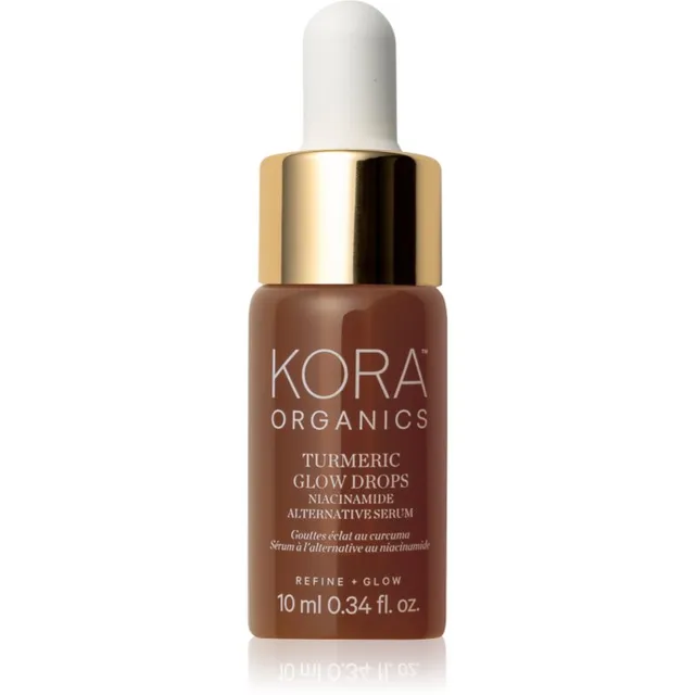 KORA Organics Turmeric Glow Drops Sära andev seerum niatsiinamiidiga 10 ml