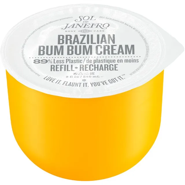 Sol de Janeiro Brazilian Bum Bum Cream Pinguldav ja siluv kreem tuharatele ja puusadele täitepakend 240 ml