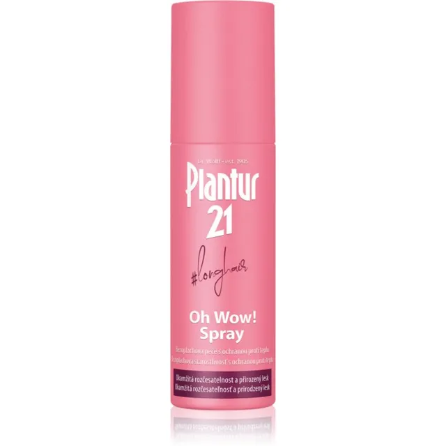 Plantur 21 #longhair Oh Wow! Spray Juustesse jäetav hooldus kammimise kergendamiseks 100 ml