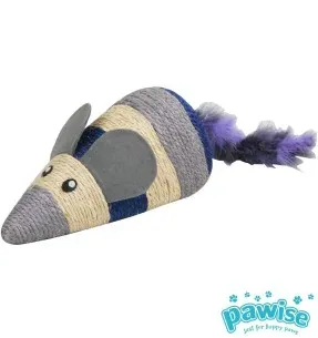 Hiirekujuline kraapimisalus kassile, sisal-köiega Cat Sisal Scratcher -Mouse (Pawise)