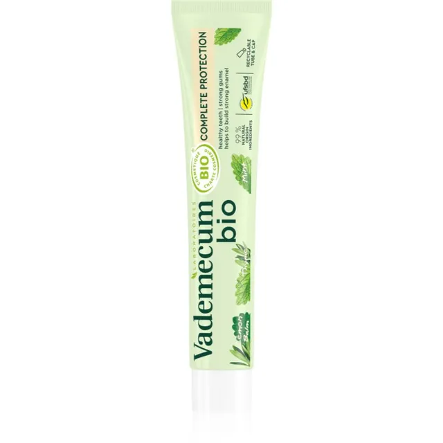 Vademecum BIO Complete Protection Taimne hambapasta igakülgse suuhoolduse jaoks 75 ml