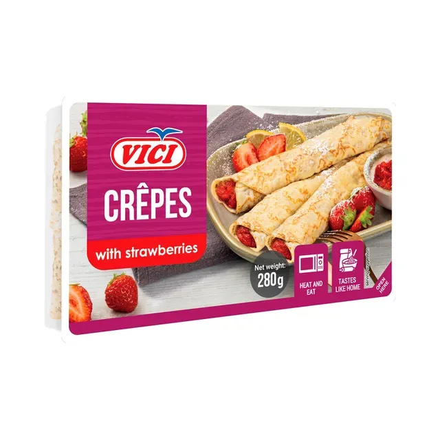 Pannkoogid maasikatäidisega, VICI, 280 g