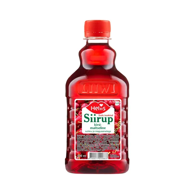 Kirsimaitseline siirup, HELIIS, 500 ml