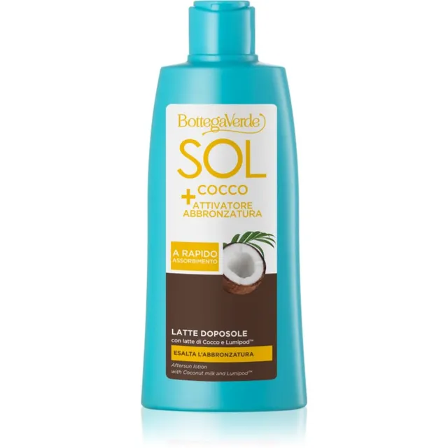 Bottega Verde Sol Cocco Niisutav kehapiim päevituse parandamiseks 200 ml